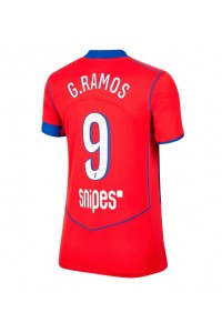 Paris Saint-Germain Goncalo Ramos #9 Fotballdrakt Tredje Klær Dame 2025-26 Korte ermer